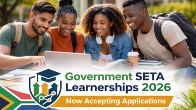 Government SETA Learnerships 2026